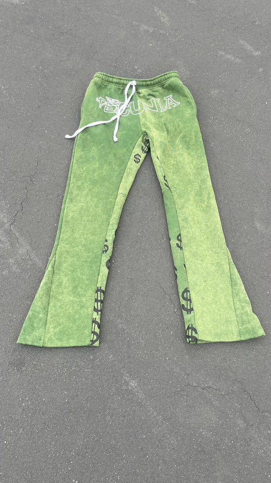 Green Acid Sweatpants