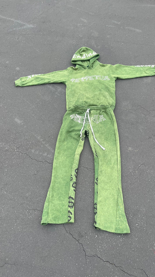 Green Acid Sweatsuit