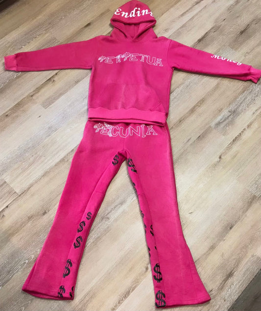 Pink Acid Sweatsuit