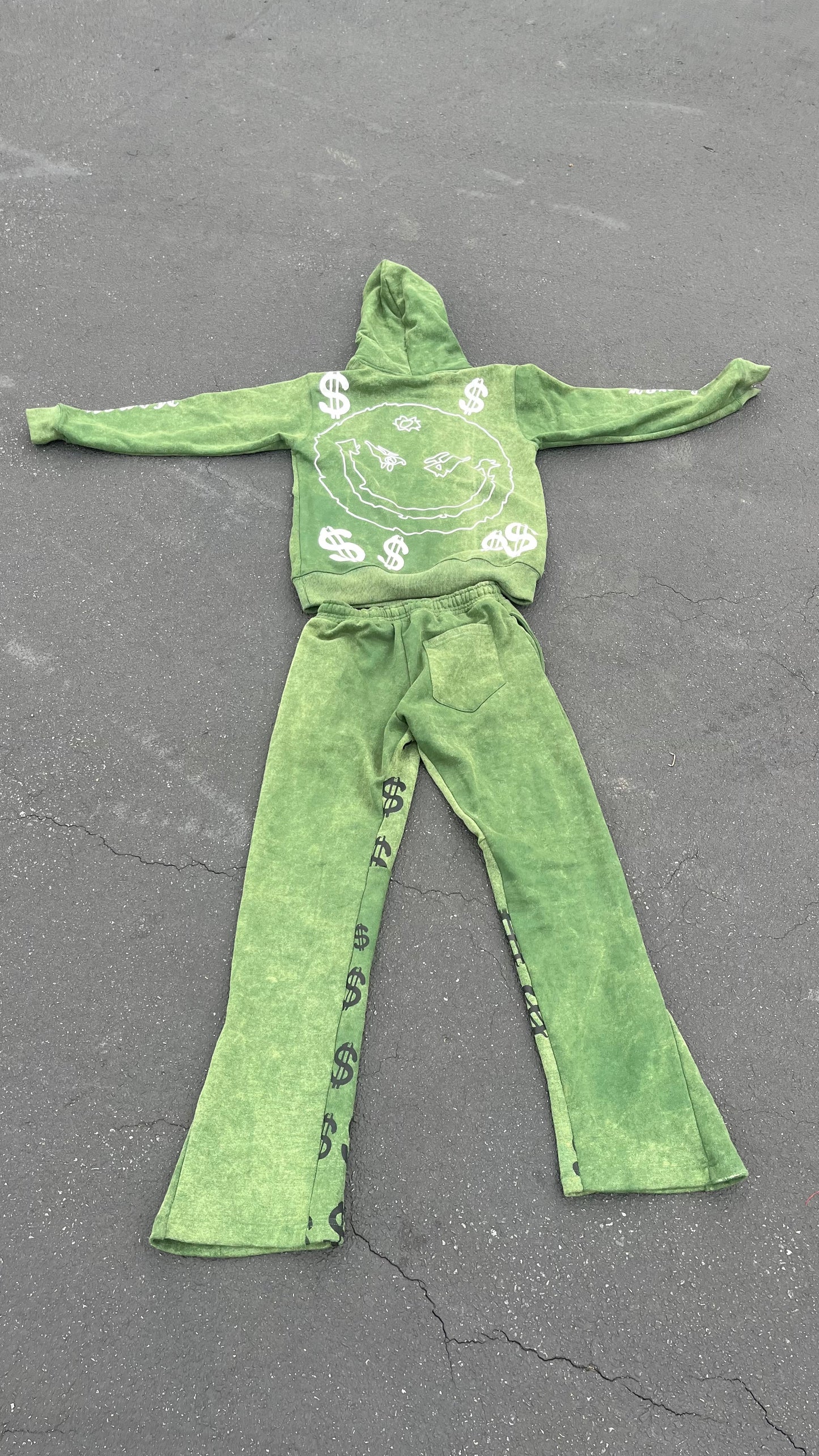 Green Acid Sweatsuit